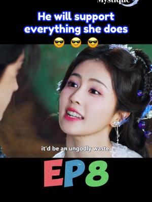 He will support everything she does #iQIYI #MoonlightMystique #bailu #aoruipeng #dailuwa #changhuasen #ChineseDrama #newreleases #iQIYIdramas #moonlightmystiquethclips