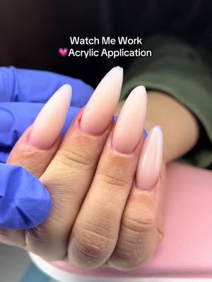 One Bead Method🥰💗 #acrylicnails #fyp #nailtech #ocnailtech #nailtutorial #acrylicapplication #onebeadmethod #vbeautypure #youngnails 