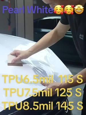 Pearl White 1.52*15m🥰🥳🤩😜ppf factory#ppf #cars #tpu #colorppf #ppffilm #ppffilm #workshop #ppffactory #wrap #factory #windowfilm #wrap #vinylwrap #ppftpu #windowtint #ppfinstaller