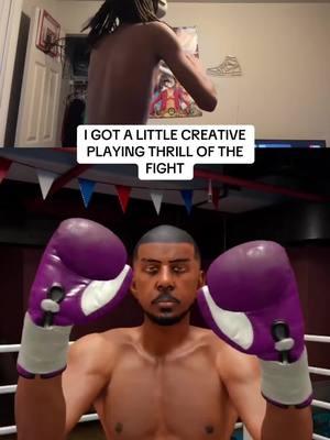 i got a little creative playing #thrillofthefight #fyp #vr #vrmods #vrmods 