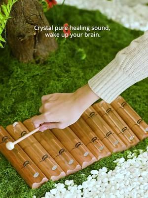 Feel the healing sound of crystal #fyp #foryou #foryourpage #soundbath #meditation #healingtiktok #energy #relaxation #sleep #crystal