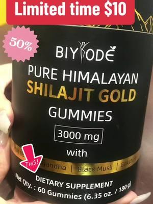 #biyode#biyodegummies #gummies #purehimalayanshilajit #shilajit #fpyシ #tiktohopholiday-deals#tiktokshopfindsfyp 