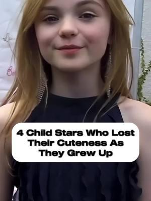 4 child stars who lost their cuteness as they grew up. #famous #celebrities #child #star #macaulayculkin #danielradcliffe #dakotafanning #entertainment