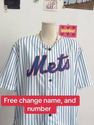 #baseball #jersey #customjersey #baseballjerseys #mets #personalizedjersey #mets #newyorkmets 