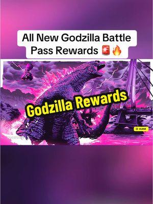 All New Godzilla Battle Pass Rewards 🚨 #fortnite #fortnitenews #fortniteupdate #godzilla #xmar2x 