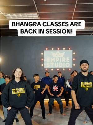 Bhangra Classes are back in session! All ages and experience levels welcome! Sign up today at bhangraclasses.com #bhangraempire #bhangraclasses #bhangraworkshop #bhangraworkout #wavy #karanaujla #bhangradance