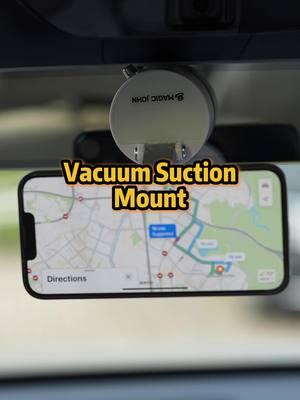 Say goodbye to slipping! MAGIC JOHN’s vacuum magnetic suction keeps your phone stable and secure. 💪📱 #StableStand #MagneticSuction #MAGICJOHN #tiktokmademebuyit #carphonemount #phonestand 