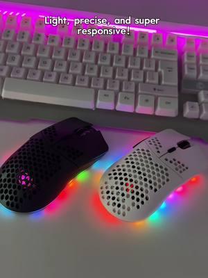 HXSJ New RGB Wireless 2.4G Gaming! #HXSJ #New #RGB #Wireless #2.4G #gaming #TikTokShopLoveAtFirstFind #spotlightfinds #gift #foryour 