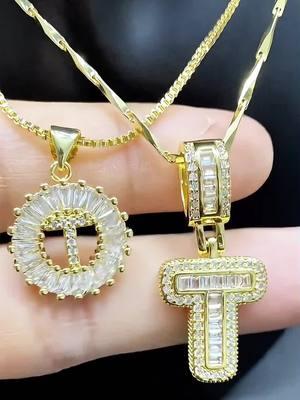 ✨YSTT 2 Pack Initial Letter Pendant Necklaces with Zircon Stones for Women, 18K Gold Plated Alphabet Necklace, Fashion Jewelry for Parties & Birthdays with Gift Box，Gifts for Valentine's Day🎉Click my yellow shopping cart to purchase!!🛒💕🎊#ypfッ #TikTok  #TikTokShop #TTSLeveIUp #TTSDelightNow #GiftGuide#fyp #foryou #necklaces #initialnecklaces #initialpendant #goldnecklace #ttshop