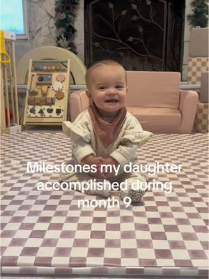 It’s that time of the month - here’s what Miss Rae accomplished in month 9 #babymilestones #monthbymonth #9monthsold #proudmom #babydevelopment #babygrowth #watchhergrow #babysfirsts #momlife #babylife #singlemomlife #momanddaughter #milestonejourney #motherhoodunfiltered #babysteps #learningandgrowing #babysmilestones #momsofinstagram #motherhoodmoments #raisingbabygirl #babylove #firstyearoflife #babyprogress #parentingjourney #girlmom #mommyandme #mommydiaries #milestonebaby #monthbynine 