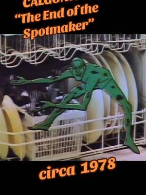 The Spotmaker, MCU or DCU? #vintagecommercials #vintagecommercial #vintageadvertising #vintagetelevision #vintagetv #1970s #1978 #1970stv #1970scommercial #1970skid #70s #70stv #70scommercials #70skid #genx #genxtv #genxkid #TheSpotmaker #Spotmaker #calgonite #dishwasher #dishwash #supervillain 