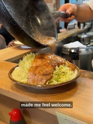 This tiny restaurant in Japan has MASSIVE portions #japanlife #fyp #japan #japanesefood #foodjapan 