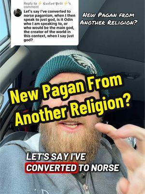 Replying to @⚡ 𝕮𝖆𝖗𝖑𝖔𝖘 𝕻𝖗𝖎𝖎 ⚡ are you a new Pagan who just made the transition from a different religion? This video may help. #oldgods #pagan #norsepagan #mynorsepaganjourney #paganism #heathen #heathens #norse #norsetok #pagantok #heathentok #fyp #viking #vikings #oldgods #norse #norsepaganism 