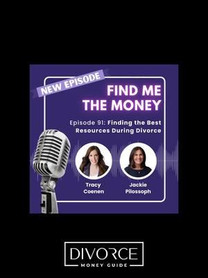 You need support and resources when you're going through your divorce. This week, Jackie Pilossoph of Divorced Girl Smiling @divorced_girl_smiling tells us about her divorce experience... and how she felt she didn't have resources to help her. That's exactly why Jackie started Divorced Girl Smiling. It offers resources and information to divorcing women and men. Check out the podcast to hear about Jackie's divorce experience and what she wants to help YOU do better in your divorce. #podcast #divorcepodcast #divorcedgirlsmiling #divorceresources #findmethemoney