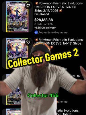 The Collector Games #pokerado #pokemon #terastralfestival #scalpers #moonbreon #umbreon #squidgames #squidgames2 