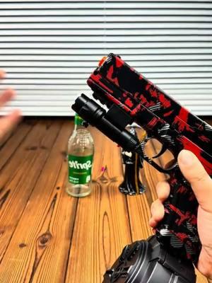 Glock Vs Sprite 👀 #gelblaster #orbeez #toygun #gelballblaster #gelball #tiktokmademebuyit #TikTokShop 