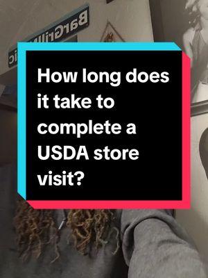 Replying to @username2651 How long does it take to complete a USDA store visit?? Hope this helps! Each visit will be different depending on the size & inventory of that store. A general rule of thumb is it should take 1 to 1 1/2 hours to complete an on site visit. Allow yourself time & grace  if you're new. To apply to become a USDA SNAP REVIEWER visit https://manhattanstrategy.com/snap-reviewers  #usda #inspectortok #fieldinspector #fieldagent #ebt #snapprogram #snap #usdareviewer #snapreviewers #getpaidtotakephotos #becomeafieldinspector #learnfieldinspections 