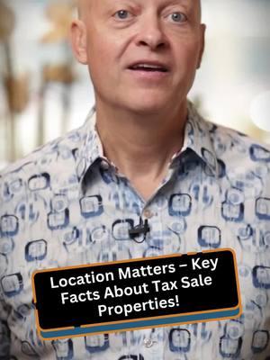 📍 Location is Everything in Tax Sale Properties! Before you invest, know the critical details about property locations that can make or break your deal. Learn how to identify the best opportunities and avoid costly mistakes! 🔗 Access Here: https://bobdiamond.link/AccessHere #RealEstateInvesting #TaxSaleProperties #LocationMatters #SmartInvesting #PropertyDeals #TaxSales #InvestmentTips #BobDiamond #RealEstateSuccess #wealthbuilding