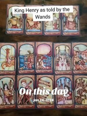 #onthisday #learntarot #henrythe8th #wands #minorarcana #tarottips 