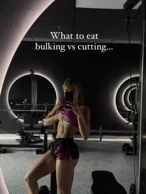 What foods to swap for when youre bulking and cutting!  There are so many substitutes that taste just as good, find what ya like and stick with it!  Looking for help with your fitness journey?? Apply for 1:1 coaching through the link in my bio, limited spots left 🫶  #bodybuildingmotivation #bodybuildingjourney #fitnessmotivation #onlinefitnesscoach #gymgirl #workoutroutine #fitnesstips #npccompetitor 