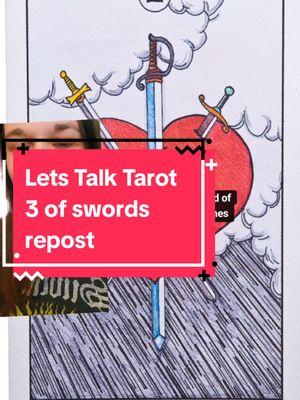 #onthisday #threeofswords #tarotteacher #learntarot #tarottips 