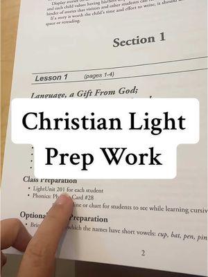 Replying to @Quaint Prints Boutique How much prep work is needed with Christian Light Education homeschool curriculum?  #homeschool #christianlighteducation #howtohomeschool 