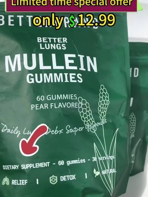 Himmy Hendrix Finds 5d ago Come on yall #mullein #mulleinleaf #mulleinleafextract #stopcoughing #lungdetox #respiratoryhealth #mucus #mulleintea #mulleinbenefits #tiktokshopholidayhaul 