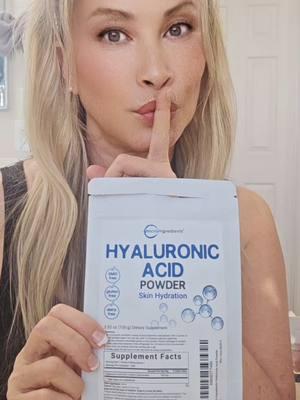 Hyaluronic Acid is the secret to plump, youthful skin. It attracts & holds moisture like a magnet, reducing fine lines & wrinkles.   DIY your own serum! Mix with water, apply topically, & watch your skin transform. #hyaluronicacidserum #hyaluronicacid #hyaluronicacidpowder #microingredients #antiaging #skinhydration #wrinklereducer #glowingskin #healthyskin #diybeauty #skin #skincare #glassskin #glassskincare #glassskintips #glassskingoals #beautytips #SelfCare #hyaluronicacid #diytutorial #fypシ 