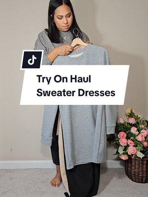 Classy Sweater Dresses Try On Haul  #sweaterdress #classystyle #classyfashion #classystreetwear 