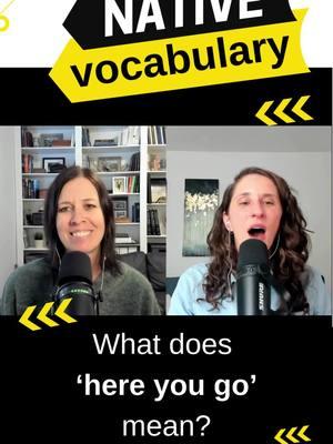 The phrase 'here you go' means you are giving someone something they asked for. Have you ever used the phrase 'here you go' lately? #learnEnglish #Englishphrases