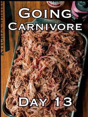 Going Carnivore Day 13: Barbecue Pulled Pork! . With twist today y’all! Pairing up some Dr Pepper strawberries & cream with this pulled pork.  . . . 📸: @thekitchenwhitelaw . . . #TheKitchenWhitelaw #carnivore #pulledpork #bbq #bbqpork #bbqpulledpork #barbecue #drpepper #meat #meateater 