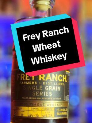 Everyone has taken notice of Frey Ranchin recently and with releases like this Single Grain Series Wheat Whiskey, I can see why. Caramel candy all throughout. #bourbon #whiskey #freyranch #singlebarrel #review #tastetest #caramel #bourbontok #bourbontiktok #whiskeytok #whiskeytiktok  @Frey Ranch Distillery 