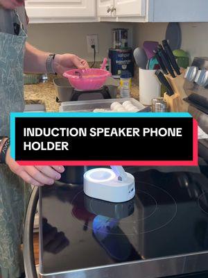 I feel so betrayed that my husband is cooking with Kya but at least he liked my Induction Phone Holder Speaker #phonespeaker #phonestand #inductionspeaker #speaker #phoneholder #phoneholderspeaker #tiktokshopmademebuyit #tiktokshopfinds 