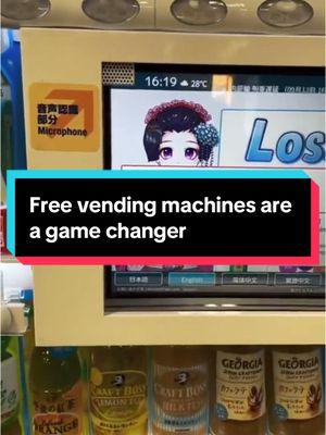 Free vending machines are the future! #freewater #free #water #fyp #fypシ #foryoupage #futuretech #lol 