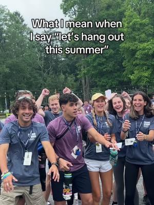 Anyone want to hang out this summer? #summercamp #campcounselor #campusa #campamerica 