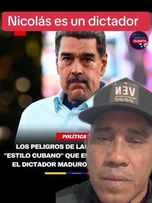 Nicolás Maduro es un dictador #franklinvirguez #ivansimonovis #carloseduardoespina #carlangas #sebastianabarráez #mariacorinapresidente🙏🇻🇪❤️ #javierhalamadridentiktok #alexotaola 