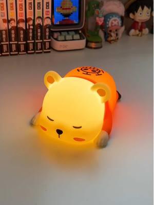 so squishy! so cute! lovee my bepo light ✩ follow me on IG: crystalkalia  #onepiece #onepieceanime #bepo #heartpirates #trafalgarlaw #onepiecebepo #anime #lamp #animemerch #desksetup #desklamp #fyp #onepiecefan 