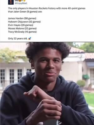 2025 Jalen Green is a 🐐 ( via @SLAM ) #jalengreen #lilbaby #NBA #throwback #rockets 