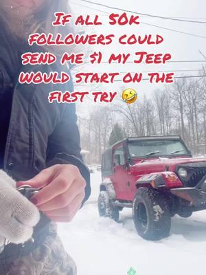 Had this Jeep for 5 years and I’m not planning on buying new 🤣 Didn’t like the new Distributor 🤣🥴 I’m just Joking 🙃 #fyp #jeep #jeeplife #justemptyeverypocket #newdistributor #jeepproblems #jokes #stillbetterthannew #fypシ゚viral 