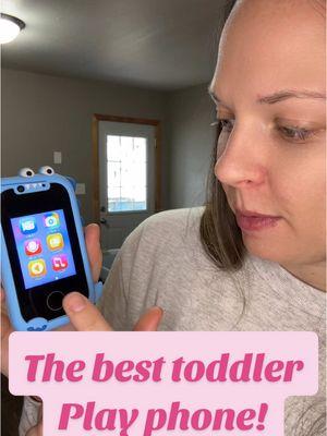 Technology that helps your toddler learn! #playphone #toddlerlearning #preschool #touchscreen #cellphone #kidstoys #dinosaur #boymom #toddlermoms #MomsofTikTok #parentsoftoddlers 