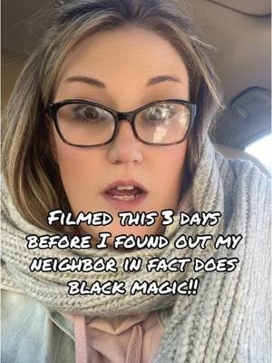 Wait till u hear part 2!!! #neighbors #scared #vodoo #witchesoftiktok 