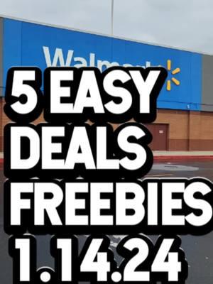 5 Easy Walmart Deals: 1.14.25 🛒🛍 Hit That ❤️ Button  #walmartdeals  #walmartcouponingcommunity #walmartibottadeals  #ibotttadeals #freebies #couponers #couponerdeals  #moneymakers #walmartcouponingcommunity  #couponerfamily #couponersoftiktok 