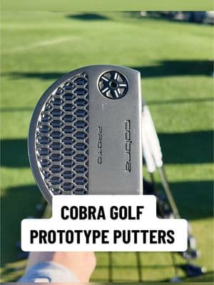 Prototype 3D putters from @COBRA Golf 👀 #golftok #golftiktok #golfwrx 