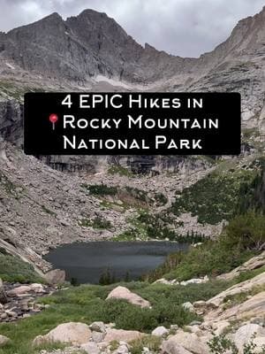 Have you been to Rocky Mountain National Park in Colorado?! Here are 4 of the most epic hikes in the park you have to check out on your next visit! I would recommend planning these ones late June - September! 💙🥾🏔️ #coloradoadventures #coloradocheck #estesparkcolorado #rockymountains #rockymountainnationalpark #Hiking #hikingadventures #explorecolorado