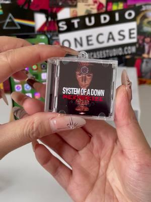 Mini CD #onecasestudio #fyp #minialbum #nfckeychain #sytemofadown 