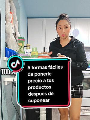 Te enseño 5 formas de poner precio a tus productos #cuponing #cuponera #cuponerasdetiktok #cupones #vivicupones 