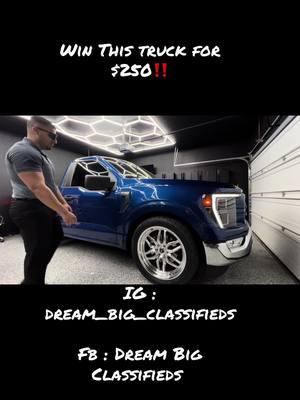 WIN THIS TRUCK FOR $250 🎯😳‼️‼️ #giveaway #raffle #singlecab #f150 #mamalona 