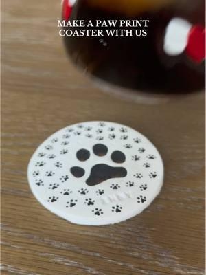 WHAT DO WE THINK?? I think next time I’ll use a UV resin instead of just a varnish to make it a little stronger. I also still need to add some cork board to the bottom. #airdryclay #airdryclaydiy #coaster #coasters #pawprints #pawprintart #minidachshund #fyp #DIY #hobby #minidachshundsoftiktok #miniaturedachshund 