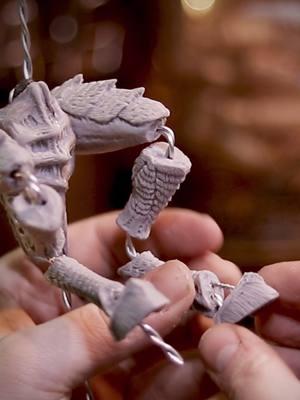 Happy Tuesday, everyone! I'm back at it with the Tyranid swarm sculpting. Turns out I misjudged the size of these creatures, so I've made a few changes to the plan. Right now I'm live on stream, working on the 3 Tyranids. In this video, I focused on putting together the lower half of one of them. Come join me live to see the progress now! Stay tuned for the next reel where I’ll showcase all 3 together! Don’t forget to check out #SpaceMarine2 by @focus_entmt! Now live: TWITCH.TV/CNOTBUSCH  Materials: - Cosclay, Medium Firm - Cosclay C2 Clearbond @cosclayusa #warhammer #warhammer40k #sculpture #clayart #handmade #traditionalart #clay #polymerclay #gamecharacter 