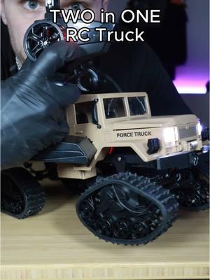 All terrain RC Truck with camera for POV driving. Can use caterpillar wheels or standard for different types of terrain. Download the TEMU app and get the $100 bundle coupon using code DSZ9698. New app users only for qualifying orders. T&C apply. #unboxing #rc #rccars #rctruck #radiocontrol #remotecontrol #drone #temu #temufinds #temuhaul